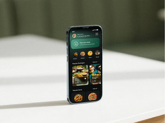 Chikito Mobile App UI Design - Meal Planning Interface and User Experience